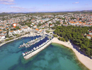 Apartmanok a Hangar strand közelében Vodice szálláshely